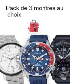 Pack de 3 montres