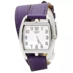 montre violet Hermès femme