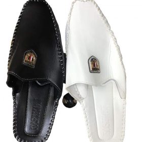 Chaussure sandale homme noir blanc