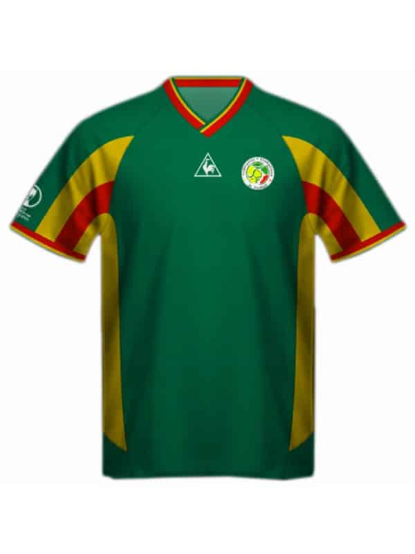 maillot senegal coupe du monde 2002