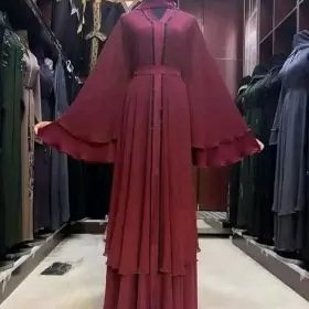 Layered abaya Dubai Based